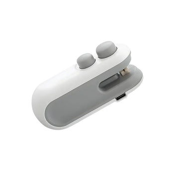 Mini Zakafsluiter - Oplaadbaar USB-C - Met Snijder en Magneet - Zak Verzegelaar - Voor Thuisgebruik - Model 2in1 Apsilon