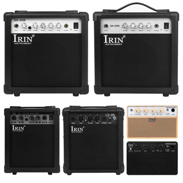 IRIN - Elektrische Gitaarversterker - 20W - Afstemmingsfunctie - Gitaar - Voor Gitaristen - GA-20W Apsilon