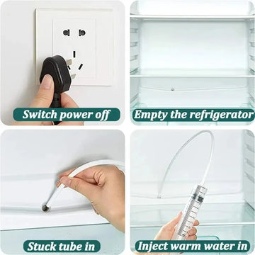 5/6 Pcs Refrigerator Drain Hole Clog Remover Fridge Hole Brush Water Outlet Cleaner for Household Clean Dredge Cleaning Tools Apsilon