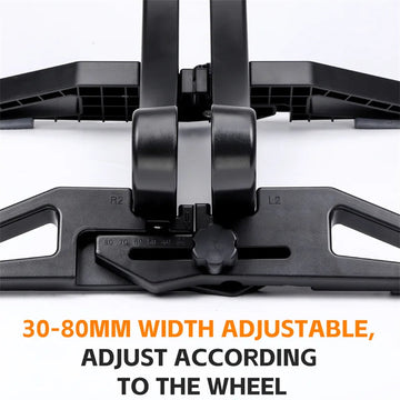 WEST BIKING - Fietsenparkeerstandaard - Verstelbaar - 30-80mm Breedte - Fietsrek - Voor MTB en Racefietsen - Model Adjustable Stand Apsilon