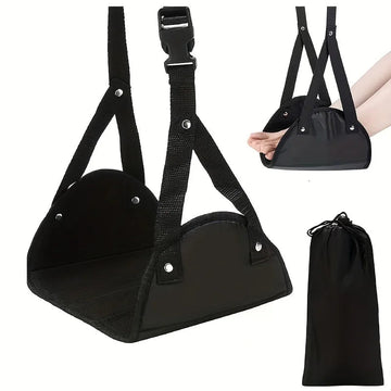Vliegtuigserie - Voetsteun - Verstelbare Riem - Draagbaar Hangmat - Reisaccessoire - Voor Reizigers - Model01 Apsilon