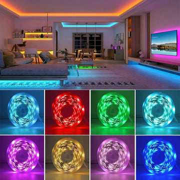RGB Serie LED Strip met App Bediening en Flexibel Lint Verlichting voor Kamer Decoratie Model RGB5050 Apsilon