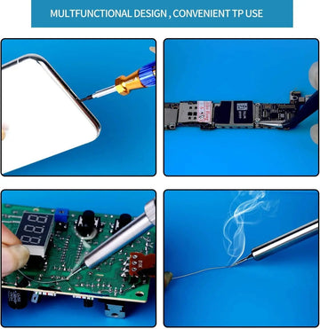 Silicone - Soldeermat - Hittebestendig 932°F - Antistatisch - Magnetisch - Soldeer - Voor Elektronica Reparateurs Apsilon