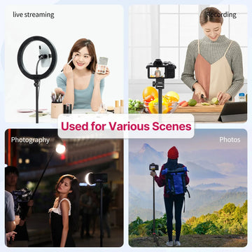 Ulanzi MT-79 2M Portable Universal Tripod Aluminum Alloy Lamp Holder Support LT028 Fill Light Lightweight Camera Action Camera Apsilon