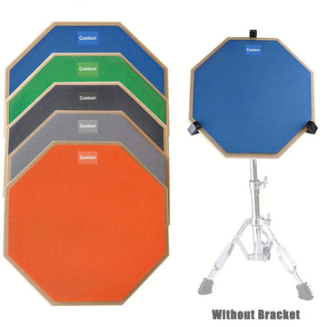 Stille Drum - Oefenpad - 8-Inch Dubbelzijdig - Drie-Laags Rubber - Mute Pad - Voor Beginners Apsilon