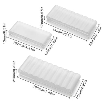 10 Slot Plastic Hard Container Case Battery Storage Box For AAA/AA/18650 Battery Organizer Accessories Apsilon
