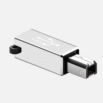 Type C USB Female to USB-B Male Adapter for Printer Scanner Converter USB-C Data Transfer Adapter for MIDI Controller Keyboard Apsilon