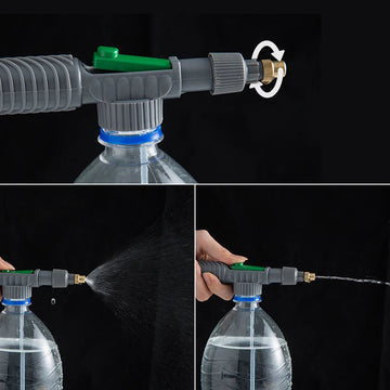 Tuinserie - Spuitkop - Aanpasbaar Waterstraal - Voor Drinkflessen - Besproeiing - Voor Tuinierders Apsilon