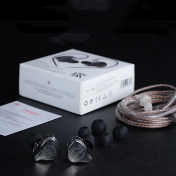 KZ EDC PRO - Oordopjes - Hoge Gevoeligheid - Grote Dynamische - Zilveren Kabel - Voor Audiofielen - Model EDC PRO Apsilon
