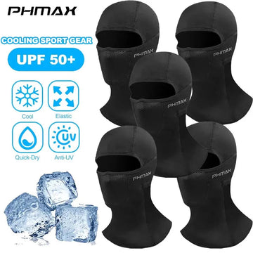 PHMAX - Rijmasker - Windbescherming - Warmte - Ademend - Motor - Voor Motorrijders - Model PW-DPMZ-4101 Apsilon