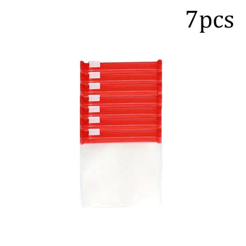 Set van 7 Pillenzakjes - Herbruikbaar en Zelfsluitend - 7 Kleuren - Geneesmiddelen Organizer - Voor Reizigers - Model 7pcs Apsilon