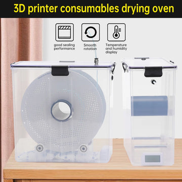 3D Printer Filament Dry Box Storage Hot-Air Heating Storage Printing Material Holder Moisture-Resistant for Filaments Dryer Box Apsilon