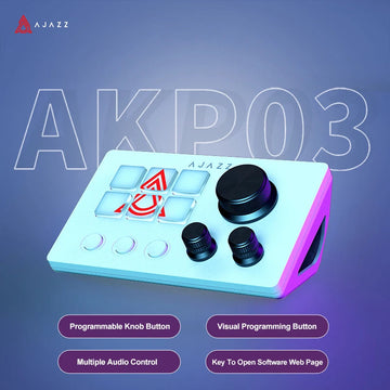 Ajazz AKP03E Mini Toetsenbord Programmeerbaar Multifunctioneel Macro Voor PC Gebruikers Apsilon