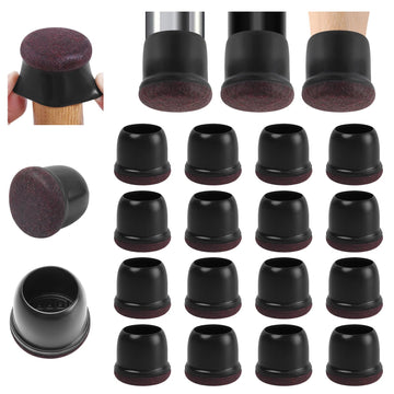 Siliconen - Stoelpootbeschermers - Anti-Slip - Geluiddempend - Vloerbeschermers - Voor Houten Vloeren - 16 Stuks Apsilon