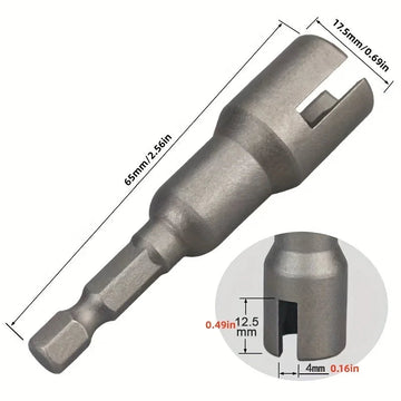 Natural Serie - Steeksleutel - 65mm - Hexagonale Handvat - Elektrisch - Voor Monteurs - 65mm Model Apsilon