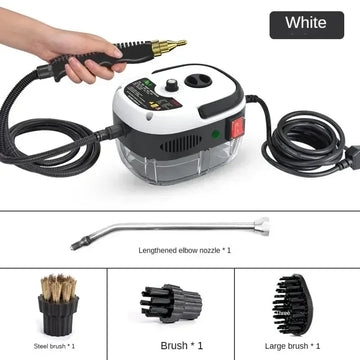 2500W Handheld Steam Cleaner High and Temperature Air Conditioner Kitchen Hood Car Steam Clean Machine Floor and More Cleaning Apsilon