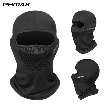 PHMAX - Rijmasker - Windbescherming - Warmte - Ademend - Motor - Voor Motorrijders - Model PW-DPMZ-4101 Apsilon