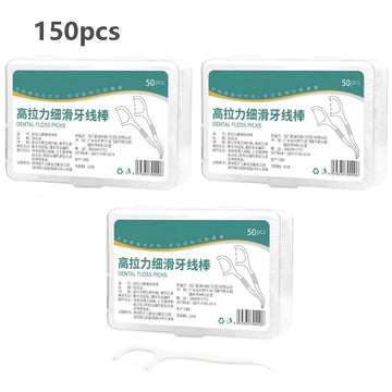 Portabele Tandfloss Serie - Eenmalig Gebruik Sticks - Hoge Spanning - Zacht Floss - Mondhygiëne - Voor Reizigers - Standaard Model Apsilon