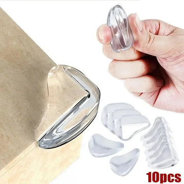 Baby Veiligheid - Siliconen Protector - Siliconen Materiaal - Hoek Bescherming - Veiligheid - Voor Kinderen - 10 Stuks Apsilon