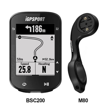 IGPSPORT - GPS Fietscomputer - Draadloos - Route Navigatie - Fiets - Voor Fietsers - Model BSC200 Apsilon
