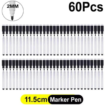 Magnetisch - Droogwis Markers - Ingebakken Viltgum - Vloeiende Inktstroom - Whiteboard Pennen - Voor Thuis Kantoor School Apsilon