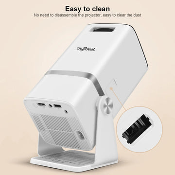 ThundeaL Beamer 4K Volledig HD Android WiFi Thuisbioscoop Voor Thuisgebruik TD80W Apsilon