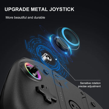 KS37 Meteor Light - Draadloze Controller - Programmeerbaar - 6-Assige Gyro - Draadloos - Voor Switch Gebruikers - Model KS37 Apsilon