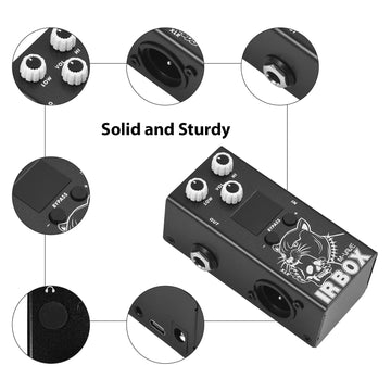 M-VAVE - Gitaar Effectpedaal - IR Cab Impulsrespons - Luidspreker Simulator - XLR Uitgang - Voor Gitaristen - IR Box Model Apsilon