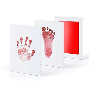 Newborn Baby - DIY Hand- en Voetafdruk Set - Inktkussens - Fotolijst - Souvenir - Voor Baby's 0-6 Maanden Apsilon