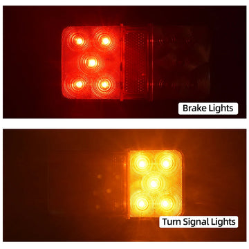 Ultra Bright - LED Achterlicht - Eenvoudige Installatie - Waterdicht - Auto Lamp - Voor Pick-up Truck - Model 12V Apsilon