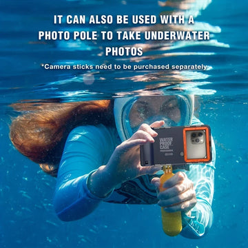 Duikserie - Waterdichte Hoes - 15m Duikbestendig - Premium Bescherming - Telefoonhoes - Voor iPhone en Samsung - 6.8 Inch Model Apsilon