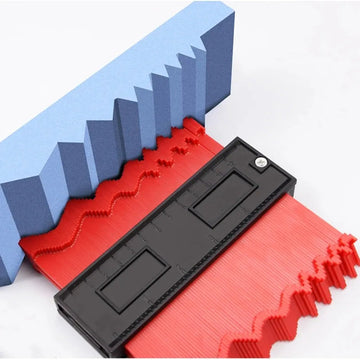 Profile Serie - Contour Gauge - Precisie Kopieerder - Snijmal Voor Tegels - Meettool - Voor Timmerlieden - Model Basic Apsilon