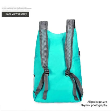 Vanaheimr opvouwbare nylon rugzak voor reizen en sport