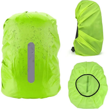Reflecterende Waterdichte Regenhoes - Voor Rugzakken - Outdoor Sport Nachtfietsen - Veiligheid met Licht - Voor Fietsers en Hikers Apsilon