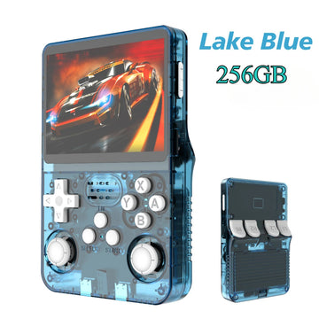 BOYHOM 256G/128G/64G R36S ARKOS 2.0 Retro Handheld Game Console 3.5'' IPS screen,Portable Pocket Game Player for  children gift Apsilon