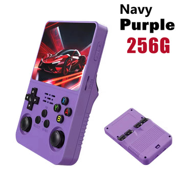 BOYHOM 256G/128G/64G R36S ARKOS 2.0 Retro Handheld Game Console 3.5'' IPS screen,Portable Pocket Game Player for  children gift Apsilon