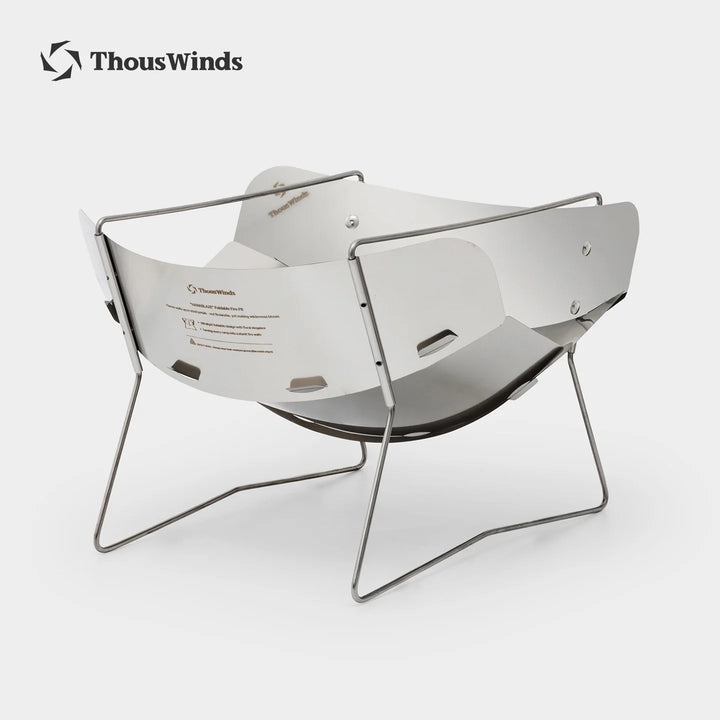 ThousWinds Hanablaze Ultralight Outdoor Foldable Stove Camping Quick-install Wood Stove Fire Pit for Trekking Heating Cooking Apsilon