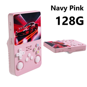 BOYHOM 256G/128G/64G R36S ARKOS 2.0 Retro Handheld Game Console 3.5'' IPS screen,Portable Pocket Game Player for  children gift Apsilon