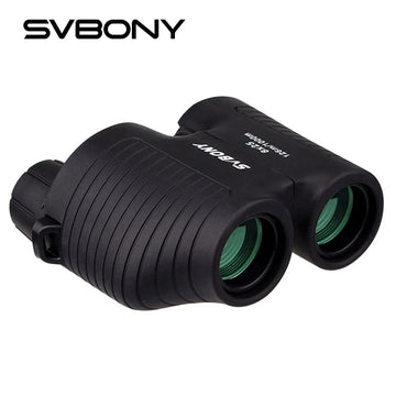 SVBONY 8x25 SV10 Binoculars Compact Fixed Focus Mini Portable Telescope Multi-coated Porro Prism for Outdoor Spoorts Games F9323 Apsilon