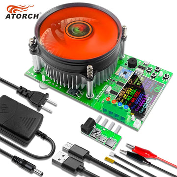 DL24 150W 20A DC Power USB Tester Electronic Load Lithium Battery Capacity Monitor Discharge Meter Supply Checker With APP Apsilon