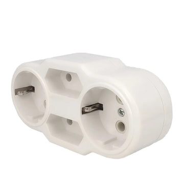 European Type Conversion Plug 1 TO 4 Way EU Germany Standard Power Adapter Socket 16A Travel charging adapter Apsilon