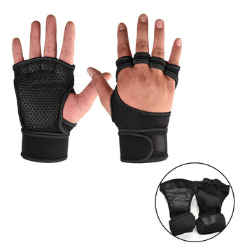 Training Sport Gloves for Men Women Workout Gloves Fitness Body Building Weightlifting Gym Hand Wrist Palm Protector Gloves Apsilon