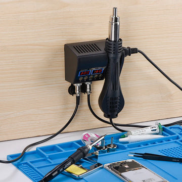 JCD 750W 2 in 1 Soldering Station LCD Digital display Welding Rework Station for cell-phone BGA SMD IC Repair Solder tools 8898 Apsilon