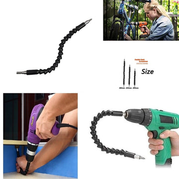 Electric Drill Screwdriver Bit Multifunctional Universal Snake flexible Hose Cardan Shaft Connection Soft Extension Rod Link Apsilon