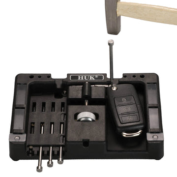 jingyuqin Original HUK Fixing Tool Vice Of Flip Car key Pin Remover Split Disassembly Pin Tool for Locksmith Tool With Four Pins Apsilon