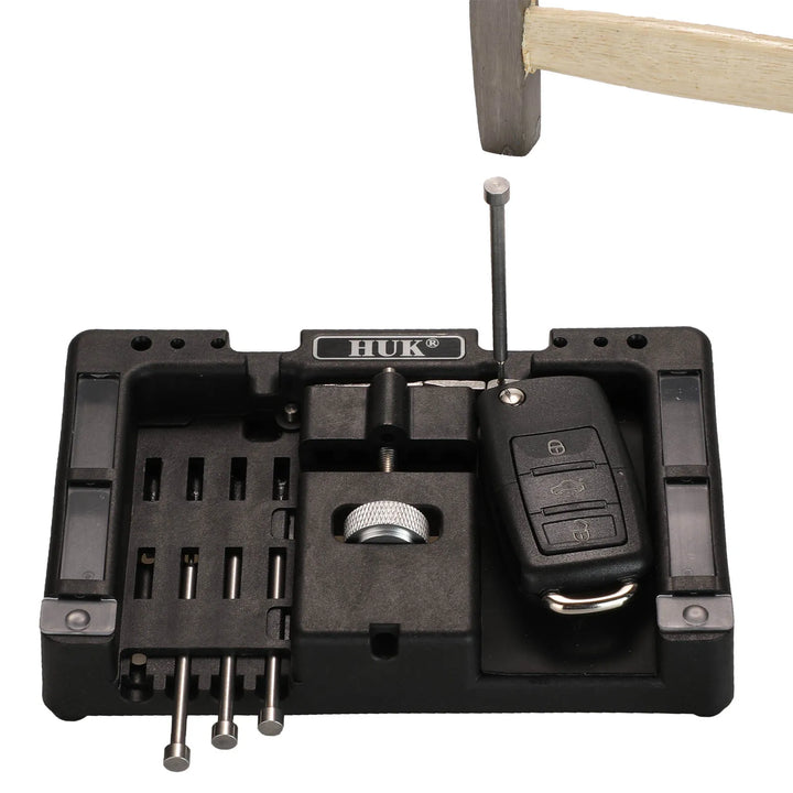 jingyuqin Original HUK Fixing Tool Vice Of Flip Car key Pin Remover Split Disassembly Pin Tool for Locksmith Tool With Four Pins Apsilon