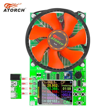 DL24 150W 20A DC Power USB Tester Electronic Load Lithium Battery Capacity Monitor Discharge Meter Supply Checker With APP Apsilon