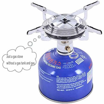 Windproof Camping Gas Stove Portable Foldable Backpack Electronic Stove Head Outdoor Cooking Picnic HikingMountaineering Camping Apsilon