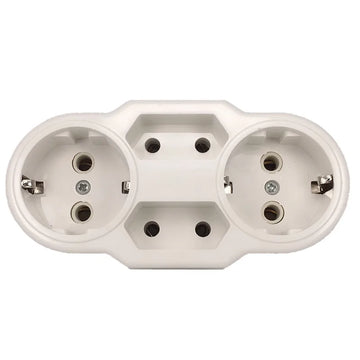 European Type Conversion Plug 1 TO 4 Way EU Germany Standard Power Adapter Socket 16A Travel charging adapter Apsilon