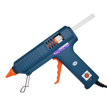 150W Hot Melt Glue Gun with Temperature Control for Home DIY Industrial Manufacture Use 11mm Glue Sticks Pure Copper Nozzle Apsilon